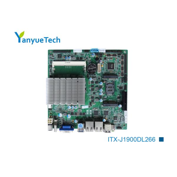 ITX-J1900DL266 Mainboard Mini Itx / Intel Thin Mini Itx Supporting Up To 8GB