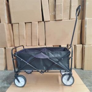 China Stainless Steel Shopping Beach Garden Collapsible Pull Trolley Folding Outdoor on sale