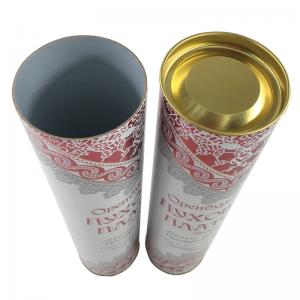 Quality Gloss Surface Custom Printed Paper Tubes Gift Cardboard Mailing Tube for sale