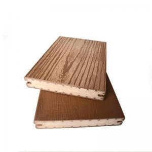 Quality 122*23mm PVC Outdoor Decking The Perfect Choice for a Fastener-Free and Unified Deck for sale