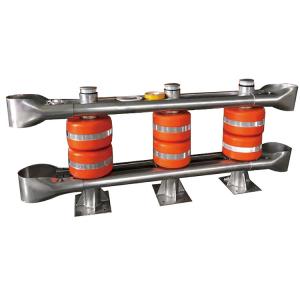 Quality Road Traffic Safe Roller Barrels with Hot Dipped Galvanized Corrosion Resistance for sale