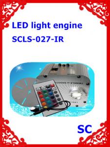 China 27W led Super bright RGB twinkle and shooting star fiber optic light illuminator with IR remote control on sale