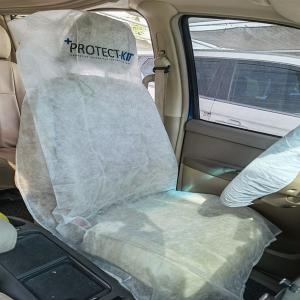 Quality Universal Car Seat Non Woven Steering Wheel Seat Covers Disposable for sale