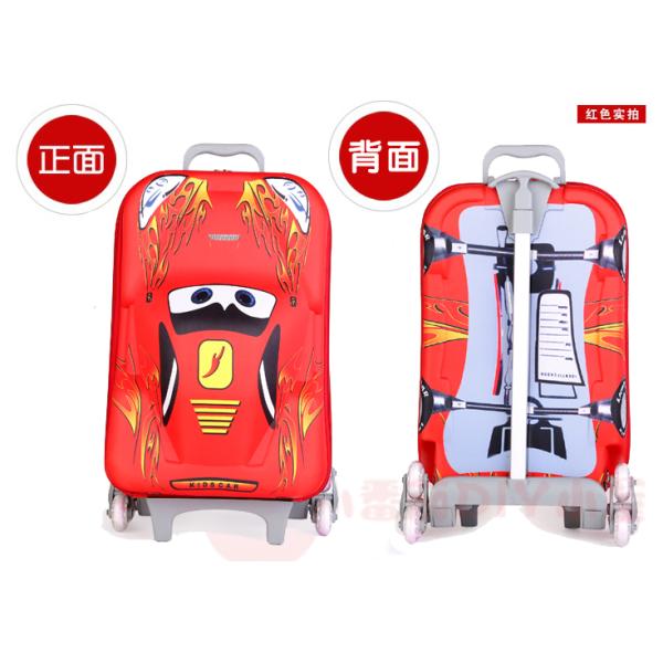 3D carton EVA trolley school bag 3 pcs