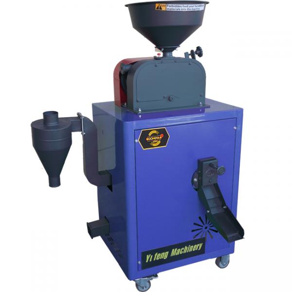Brown Rice Mill Husk Milling Machine Rubber Roller 200kg Per Hour