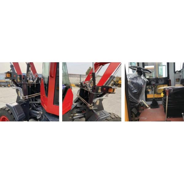 CE Small Articulating Front End Loader With Electrophoresis Frame HT910