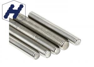 Quality Plain Finish M12 Stainless Steel Threaded Rod 3m ISO Metric Thread for sale