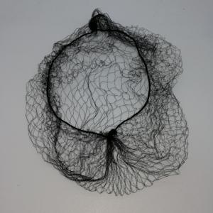 China White Black Blue Disposable Hair Nets Nylon Hair Net Cap / Hairnet / Mesh on sale
