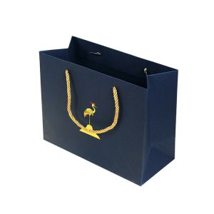 China Paint Color Paper Bag Printing 38cm 3 Strand Nylon Rope Handle 0.3mm on sale