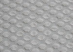 Water Soluble White Stretch Lace Fabric In Textile 125cm Width CY-LW0667
