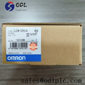PLC CPU CJ2M-CPU14 Omron 30K Steps Program 32K Words Data Memory Easy Integratio