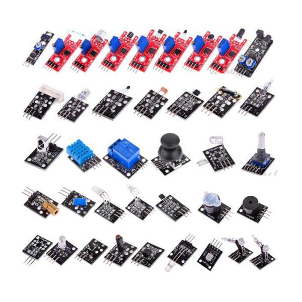 Electronic Sensor Starter Kit for Arduino of 37 in 1 Sensors Flame Reed