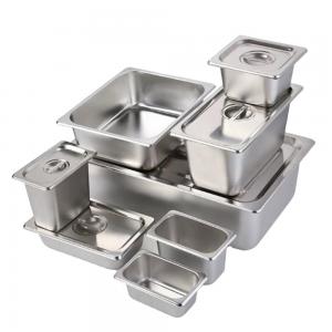 Quality GN1/1 Stainless Steel Food Pan , Standard Size Stainless Steel GN Pan for sale