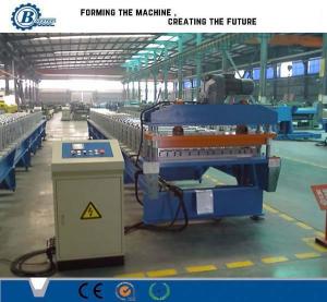 China Solid Steel Roof Sheet Metal Rolling Forming Machine With Anti - Rust Roller on sale