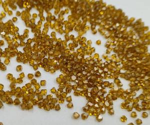 Quality HPHT Rough Lab Grown Yellow Diamond 2.8mm 80 Grade For Dressing Tools for sale
