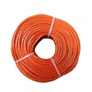 China 200m Orange Hmpe Mooring Lines High Strength Weight Ratio Safe Stable on sale