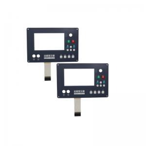 China Electronic PVC Panel Key Flexible Switch Panel Button Film Panel Film Switch on sale