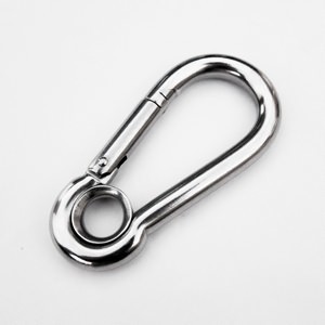 China investment casting stainless steel snap-hook-with-eyelet on sale
