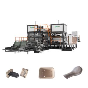 Buy cheap Corrugated Molded Pulp Packaging Machinery Pulp Cat Litter Basin Making Machine from wholesalers