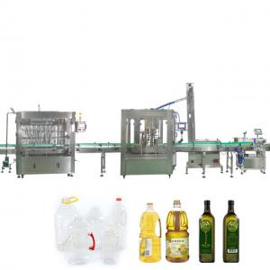 China 5L Cooking Oil and Coconut Oil Automatic Liquid Filling Machine with 8 Filling Heads on sale