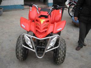 Quality Suzuki Red Manned Gasoline Water Cooled Four Wheel ATV 250cc For Men for sale