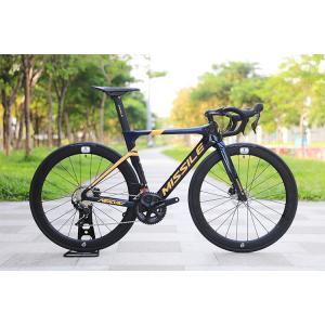 China 22 Speed Road Bike Carbon Racing Handlebar Cross Country Race Bicycle with Disc Brake on sale