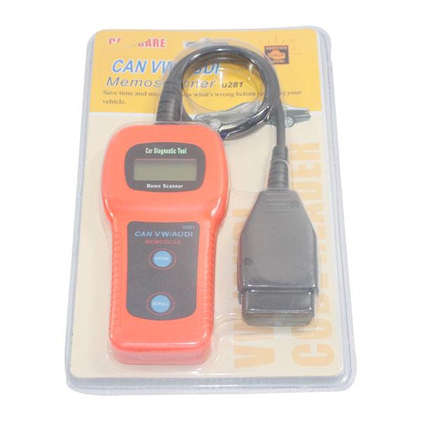 Buy U281 VW/AUDI CAN-BUS OBD OBD2 CODE SCANNER at wholesale prices