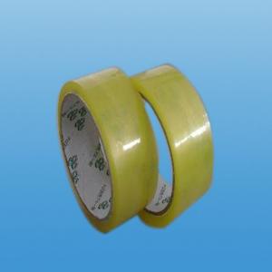 transparent carton sealing Bopp permanent sealing tape of water based acrylic , 35mic-65mic