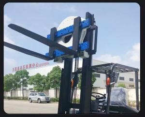 China Forklift Attachment Hydraulic Pallet Rotator 360 degree rotation Clamp Rotators material handling equipment on sale