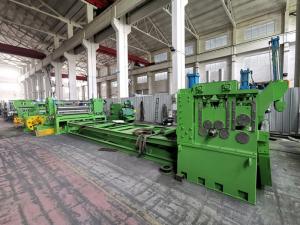 Quality Single Arm Hydrualic Decoiler Slitting Machine high spee For Steel Coil 8000kg light type and used to make pipe for sale
