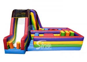 Quality Outdoor Kids Bouncy Inflatable Obstacle Courses From China Inflatable Factory for sale