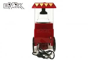 Quality Car Shape Amusement Game Machines Hot Air Automatic Popcorn Popper With Cart for sale