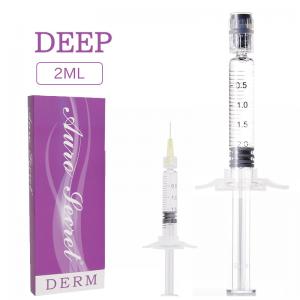 Quality 2ml 10ml deep ha gel cosmetic grade surgery plastic face breast buttocks hyaluronic acid derma filler injections for sale