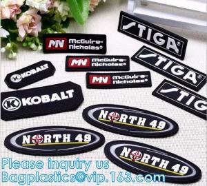 Quality Customize 3D Silicone Patch, Garment Label, Apparel Accessories, Clothing Label Tag, Pvc Patch, Rubber Badge for sale