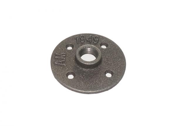 Buy Customized Npt Black Malleable Iron Flange 1 2 Inch Floor Flange Casting Technics at wholesale prices