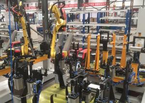 High Efficiency Frame Structure Automated Welding Systems With Motion Control System