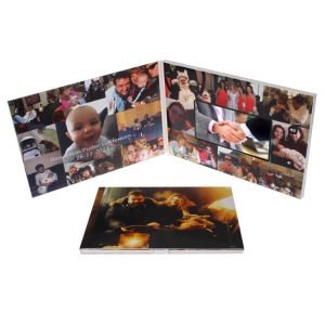 Buy cheap Speaker Automtic Invitation LCD Video Greeting Card 2W For Company Introduction from wholesalers