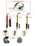 TSSOP8 pogo adapter with GUIDE CAP for in-circuit programmer CARPROG DP3 DP4