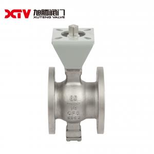 Quality PN1.0-32.0MPa Stainless Steel V-Type Fixed Ball Valve for Pneumatic/Electric Applications for sale