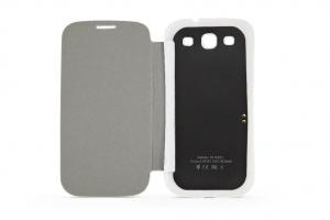 China Samsung Galaxy S3 i9300/i9308 receiver flip leather case on sale