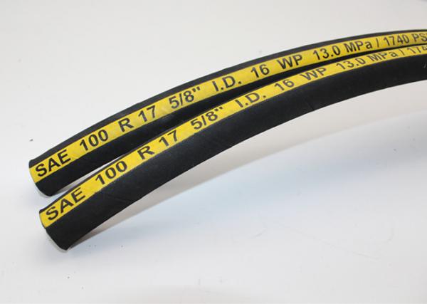 Buy Single / Double Wire Braid Reinforced Hydraulic Hose For Drilling Industry at wholesale prices