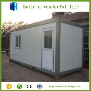 Quality China prefab steel frame container houses flat pack homes for sale for sale