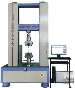 Quality Industrial Electronic Tensile Tester , Rubber Tensile Testing Machine With Closed - Loop Control Software for sale
