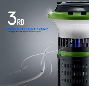 China Nontoxic Mosquito Trap Non-Chemical Flies Killer Mosquito Inhaler Intelligent Light control on sale