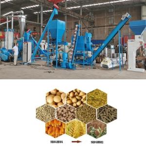 Quality Chicken Beef Sheep Poultry Meal Pellet Mill Pelletizer Production Line Feed Pellet Production Line for sale