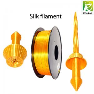 Quality silk filament pla filament 3d Printer Filament 1.75 Like Silk filament for printer for sale