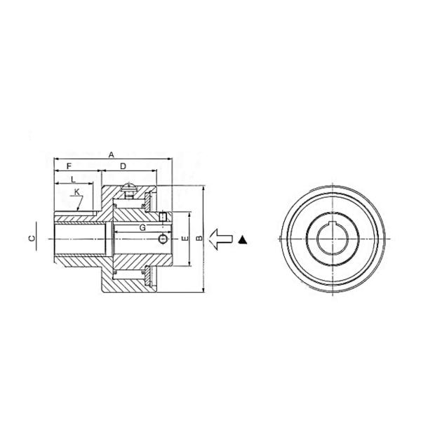 PB Series Backstop Clutch Precision Formed Cams High Torque For General Purpose