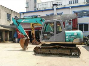 China Second Hand Construction Machinery , Kobelco Sk100 Excavator 600mm Shoe Size on sale