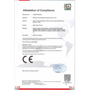 Xiangyang Youbo Photoelectric Co., Ltd Certifications