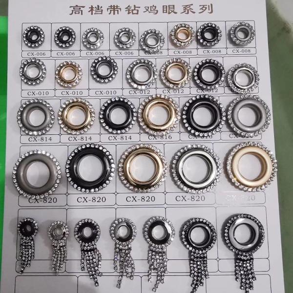 wholesale round metal ring brass iron stainless steel aluminum metal eyelets and grommets